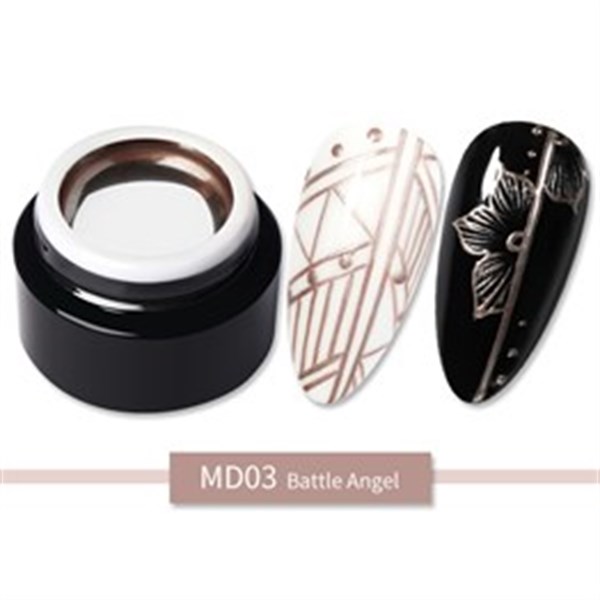 Born Pretty Metalik Painting jel MD03 (49151-3) - detay görseli 3