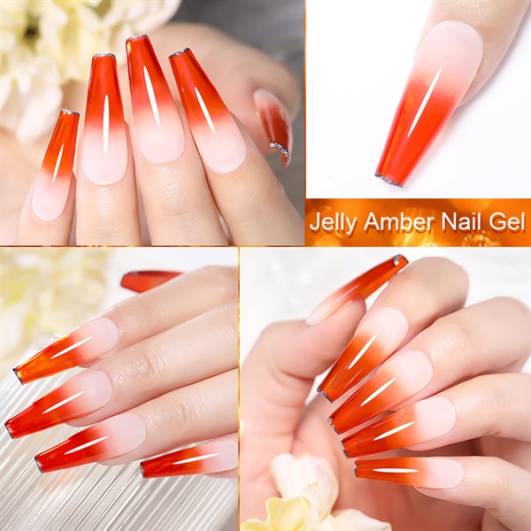Lily Cute Amber Serisi Kalıcı oje LC-J01 (55725) - detay görseli 4