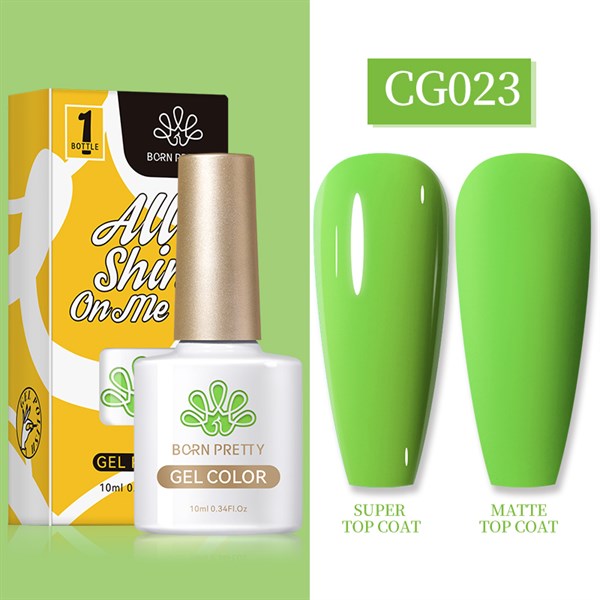 BORN PRETTY 10 ml SILKY WHITE Serisi Kalıcı oje CG023 (55845)