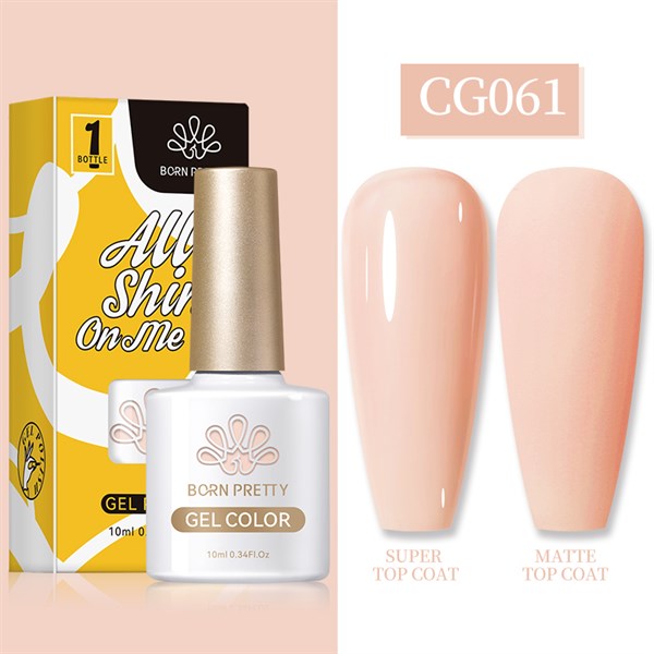 BORN PRETTY 10 ml SILKY WHITE Serisi Kalıcı oje CG061 (55845)