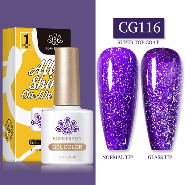 BORN PRETTY 10 ml SILKY WHITE Serisi Kalıcı oje CG116 (55845)