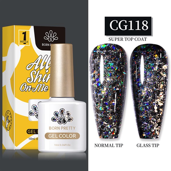 BORN PRETTY 10 ml SILKY WHITE Serisi Kalıcı oje CG118 (55845)