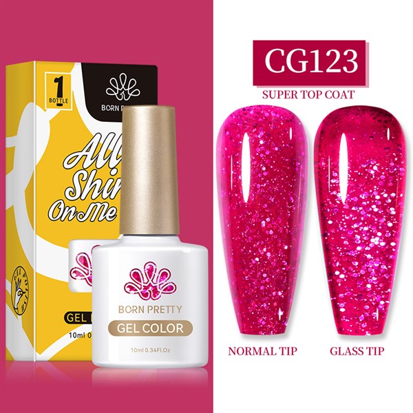 BORN PRETTY 10 ml SILKY WHITE Serisi Kalıcı oje CG123 (55845)