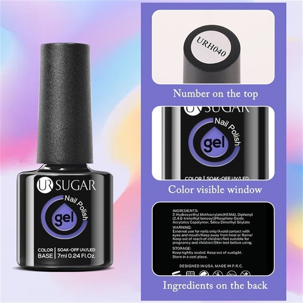 Ursugar kalıcı oje 7 ml URH080 (54169)