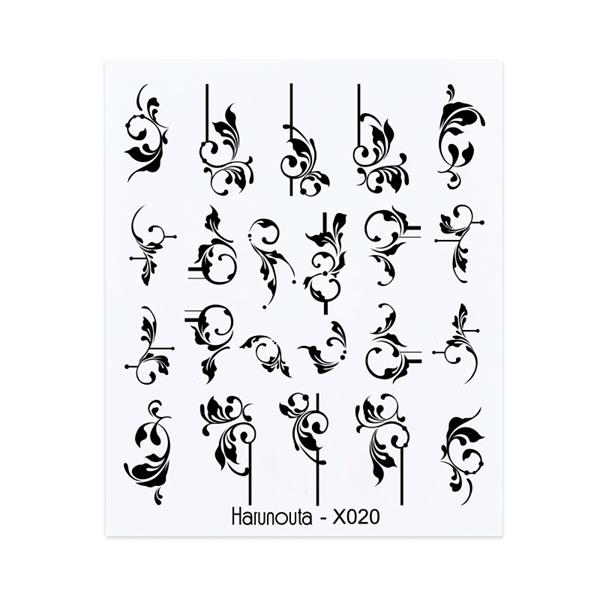Su transferli nail art sticker X020 (49831-20)