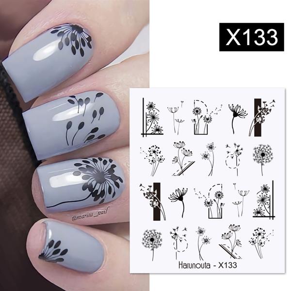 Su transferli nail art sticker X133 (53622-9)