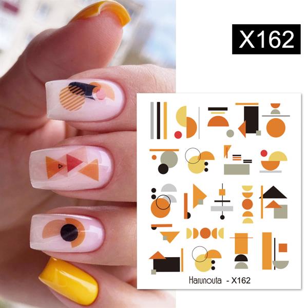 Su transferli nail art sticker X162 (55344-17)