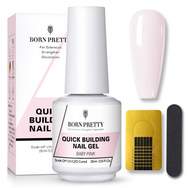Born Pretty Builder jel set 15 ML BABY PINK (53982)