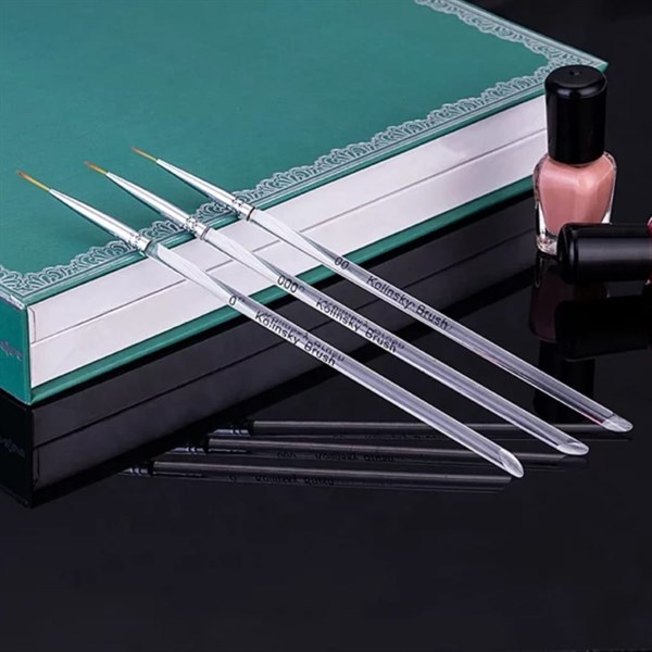 Nail Art çizim fırça seti (C113) - detay görseli 7