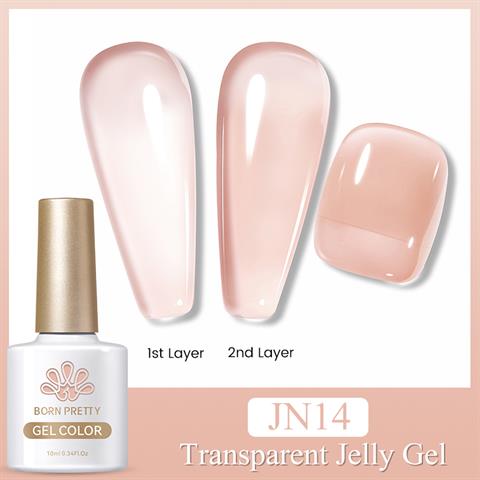 BORN PRETTY 10ml Jelly Nude Seri Kalıcı Oje JN14 (56347)