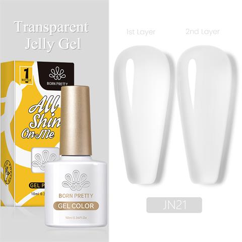 BORN PRETTY 10ml Jelly Nude Seri Kalıcı Oje JN21 (56347)