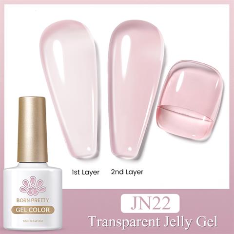 BORN PRETTY 10ml Jelly Nude Seri Kalıcı Oje JN22 (56347)