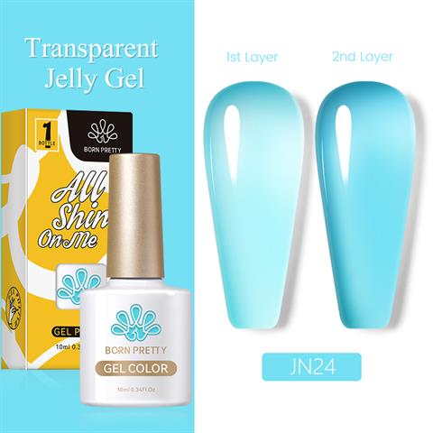 BORN PRETTY 10ml Jelly Nude Seri Kalıcı Oje JN24 (56347)