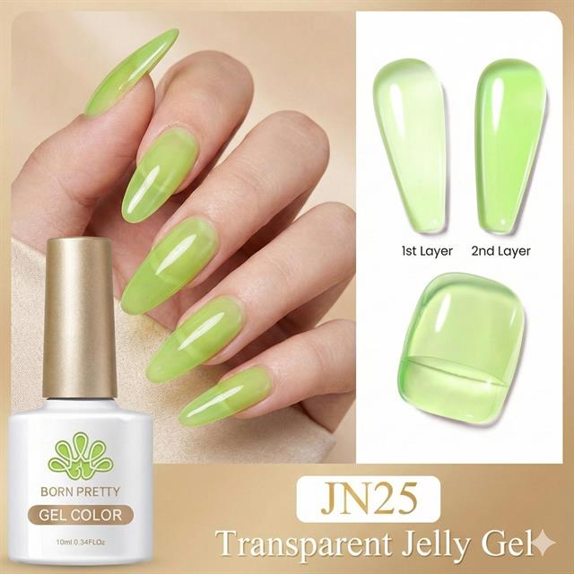 BORN PRETTY 10ml Jelly Nude Seri Kalıcı Oje JN25 (56347)