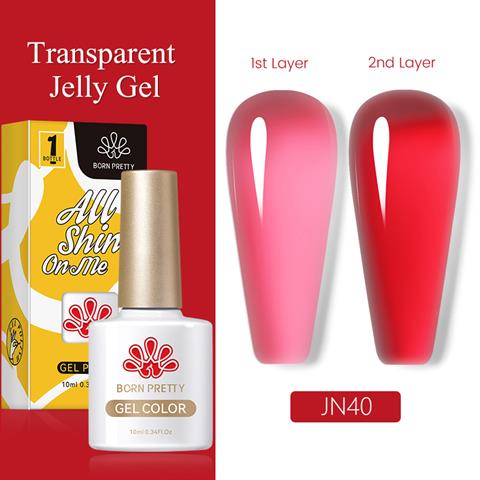 BORN PRETTY 10ml Jelly Nude Seri Kalıcı Oje JN40 (56347)