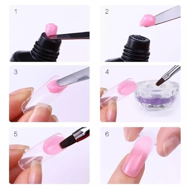 Ursugar Poly Extension Gel Pink (49154-4) - detay görseli 2