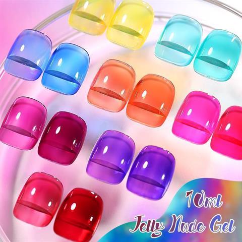 BORN PRETTY 10ml Jelly Nude Seri Kalıcı Oje JN58 (57851-8)