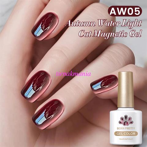 BORN PRETTY 10ml Autumn Water Light Kedi Gözü Kalıcı Oje AW05 (60216)