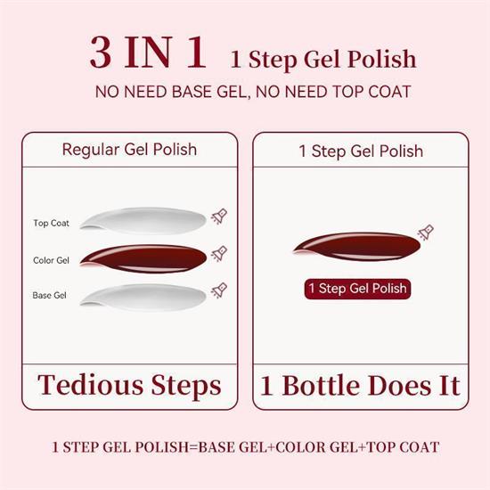 URSUGAR 15 ml 3in1 Kalıcı Oje ST43 (62456)