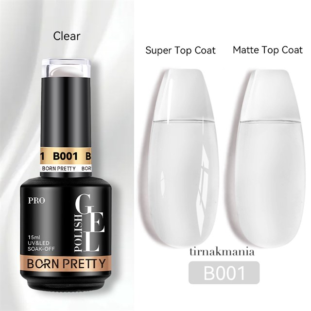 BORN PRETTY PRO 15ml BIAB HEMA Free Quick Building Nail Extension Gel B001 (59654)