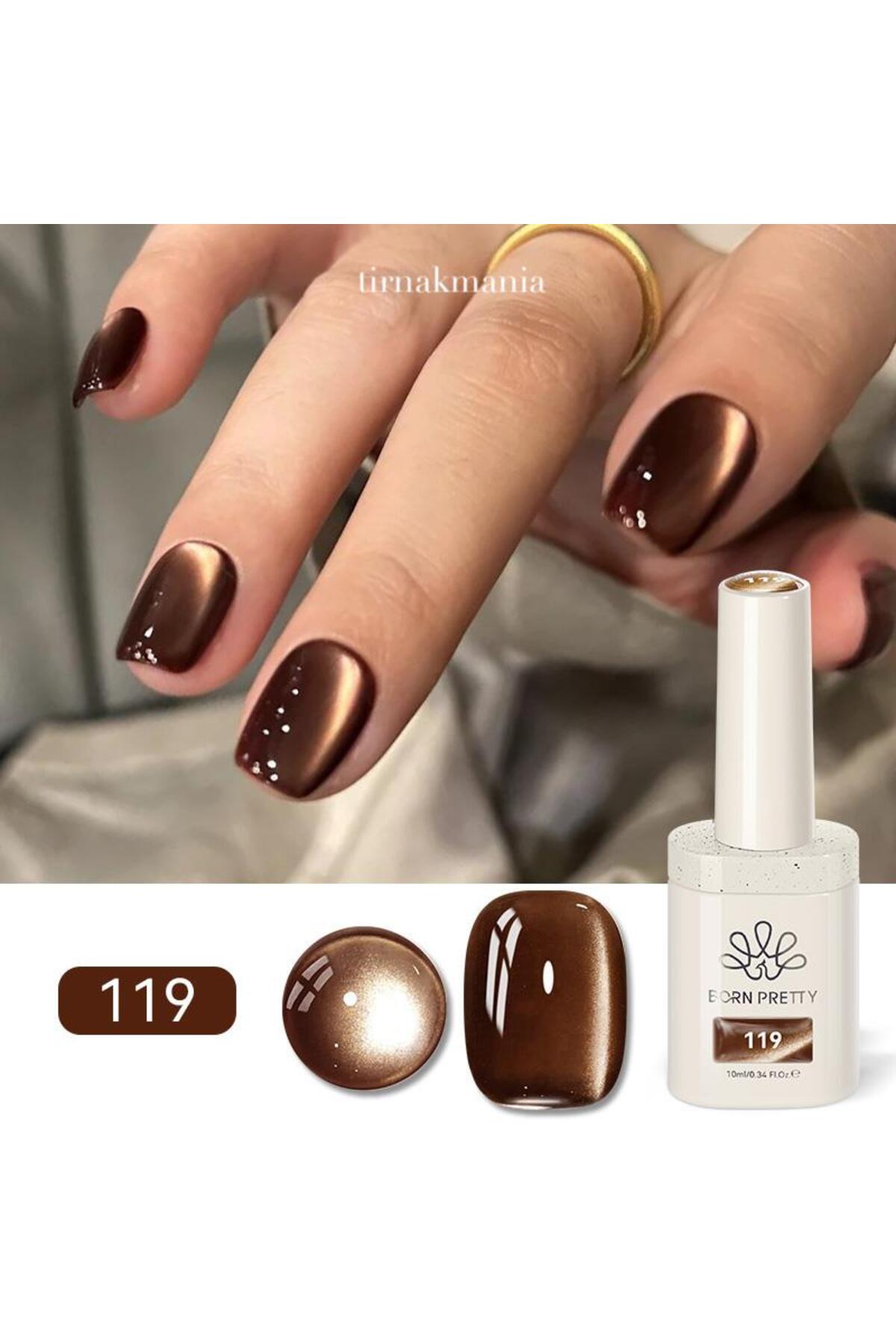 PRO TERRA 10ml HEMA / TPO Free Colorful Kedi Gözü kalıcı oje 119 (62660)