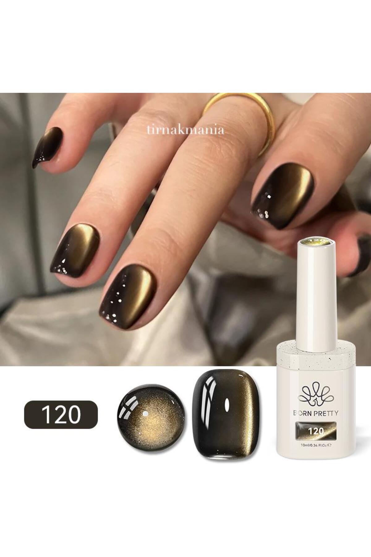 PRO TERRA 10ml HEMA / TPO Free Colorful Kedi Gözü kalıcı oje 120 (62660)