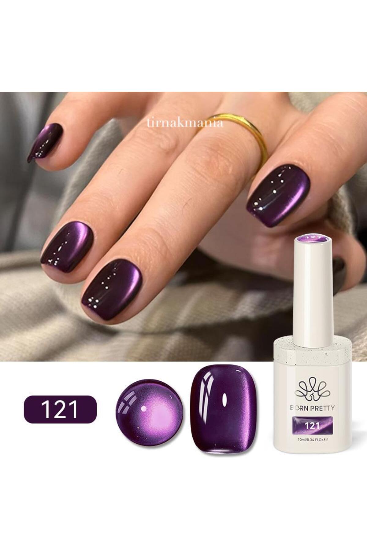PRO TERRA 10ml HEMA / TPO Free Colorful Kedi Gözü kalıcı oje 121 (62660)